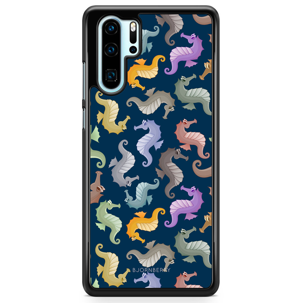 Huawei P30 Pro Case - Cartoon Sea-Horse