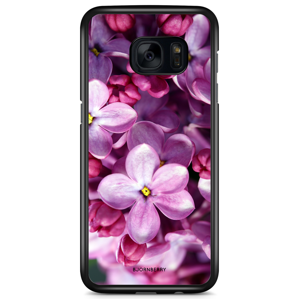 Samsung Galaxy S7 Case - Purple Spring Flower