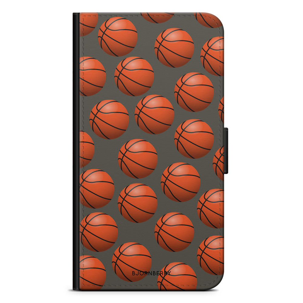 Xiaomi Mi 11i Wallet Case - Basketballs Pattern