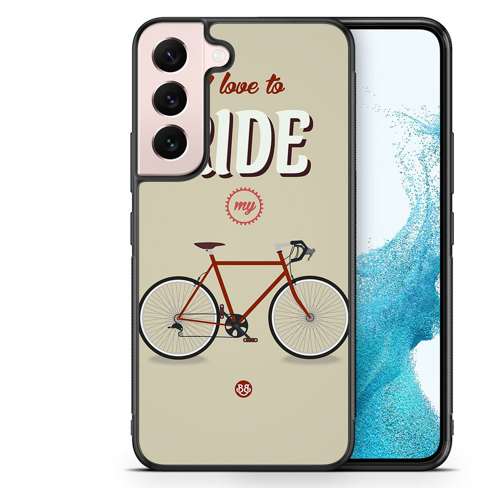 Samsung Galaxy S22 5G Skal - Ride My Bicycle | Mobilskal & Mobilfodral BJORNBERRY