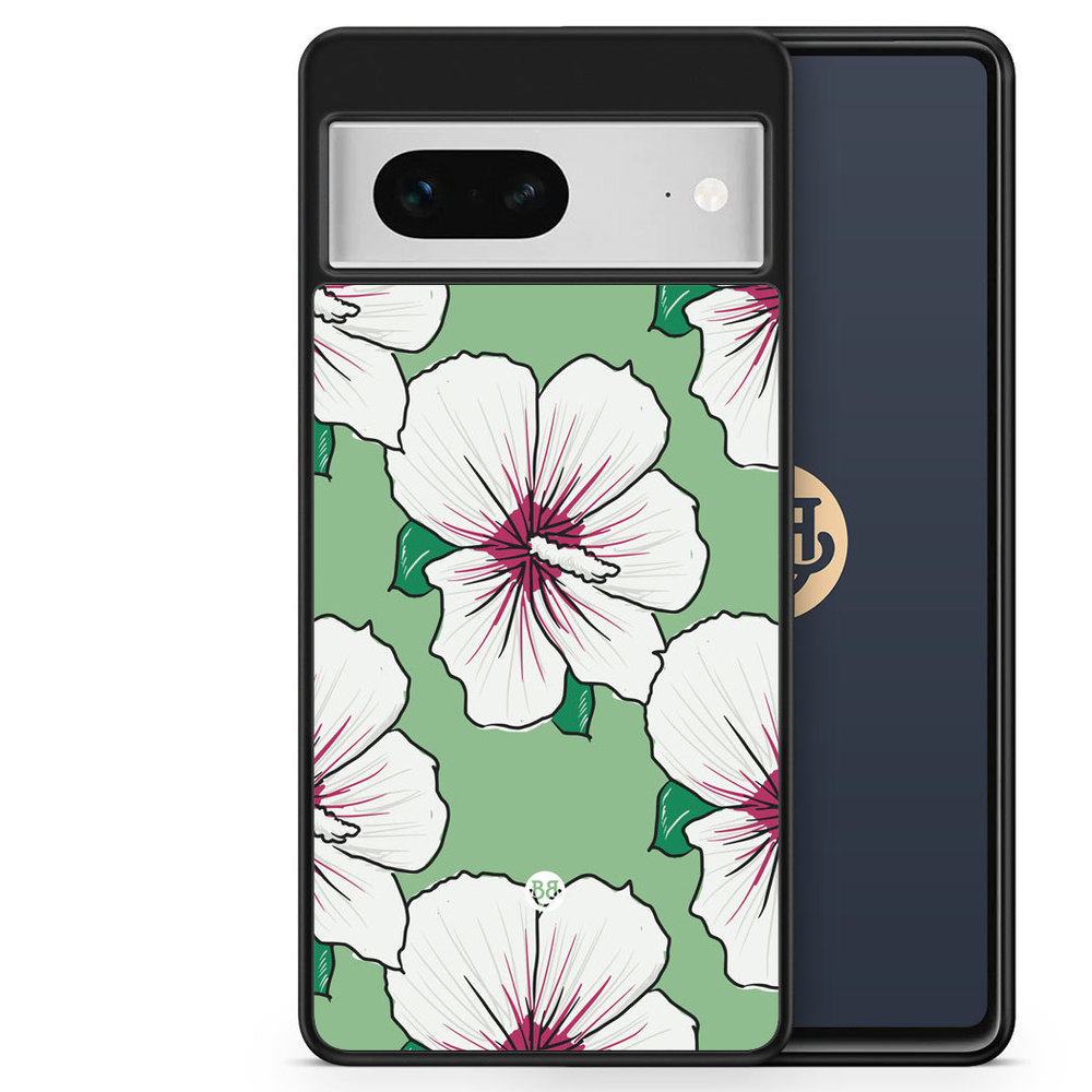 Google Pixel 7 Case - Creamy White Flowers