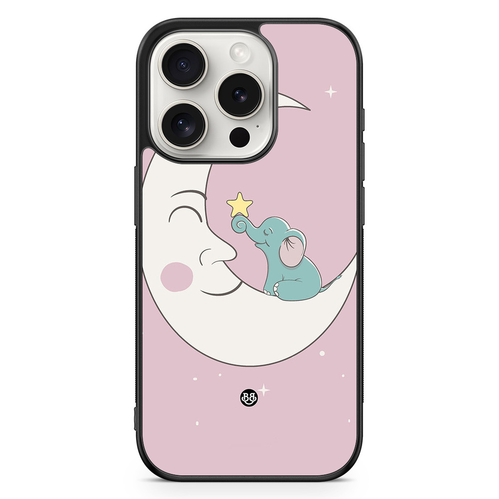 iPhone 15 Pro Case - Elephant Moon