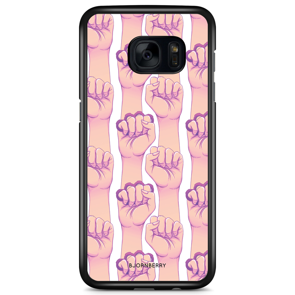 Samsung Galaxy S7 Edge Case - Hand Pattern