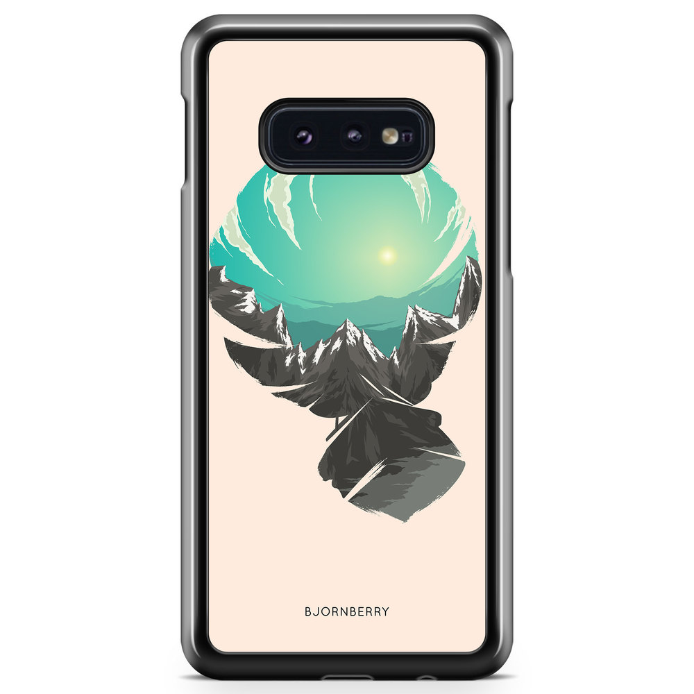 Samsung Galaxy S10e Case - Baloon Mountain