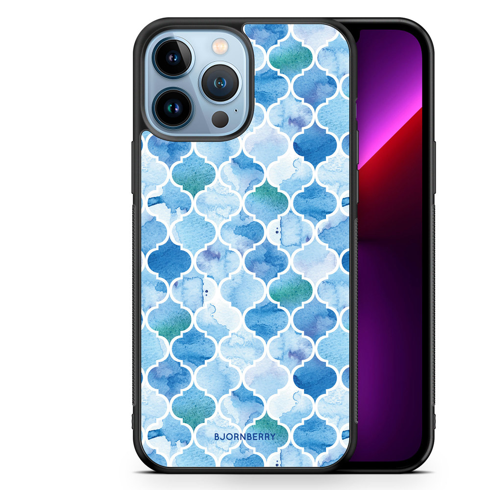 iPhone 13 Pro Max Case - Watercolour Moroccan