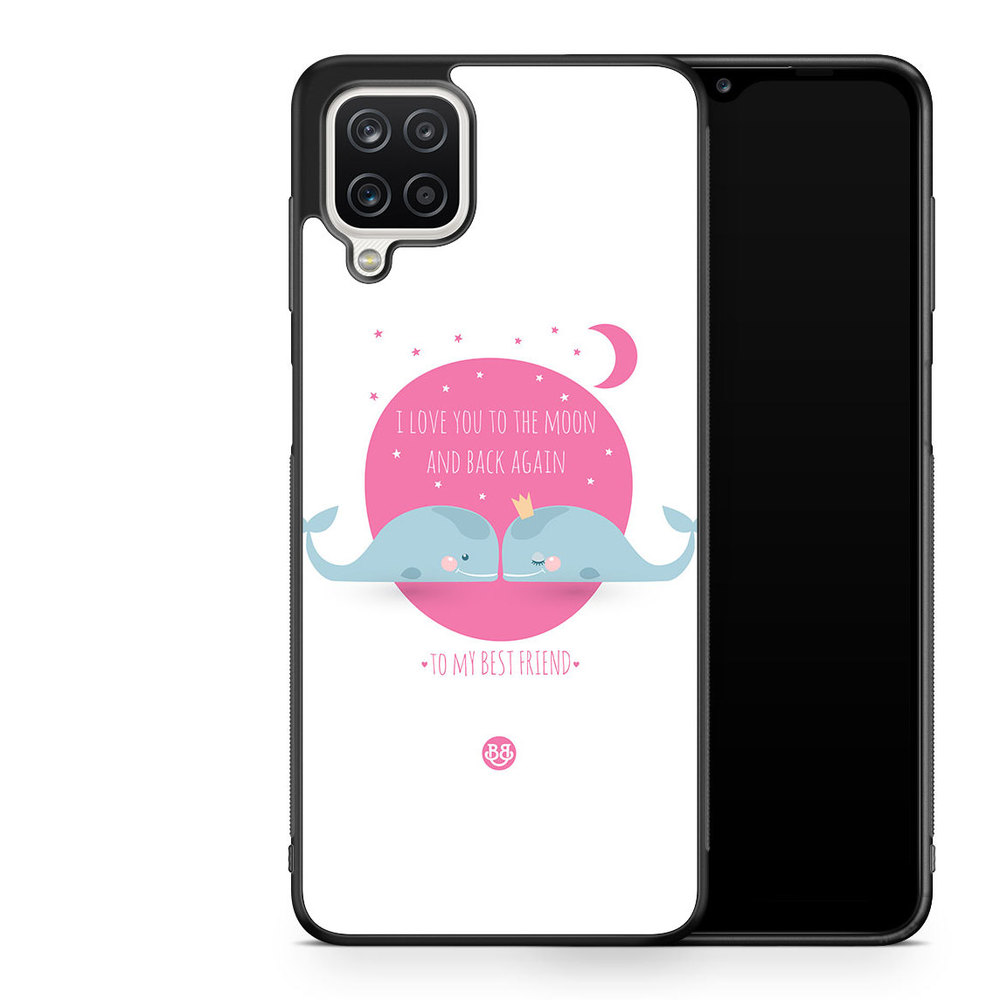 Samsung Galaxy A12 Case - Love You To The Moon