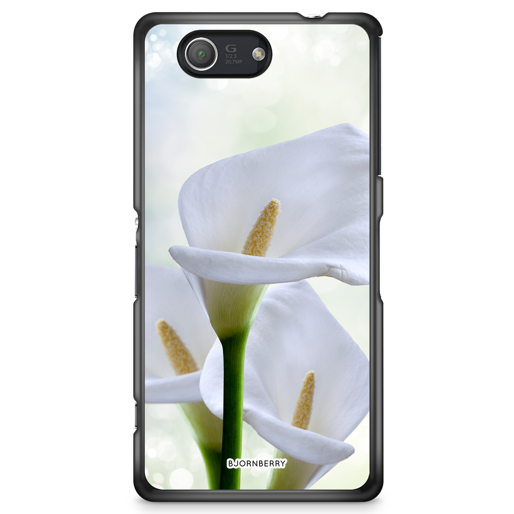 Sony Xperia Z3 Compact Case - White flower