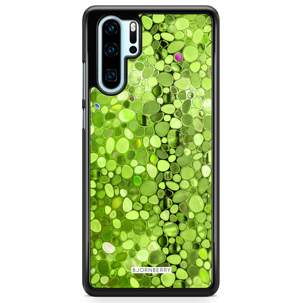 Huawei P30 Pro Case - Stained Glass Green