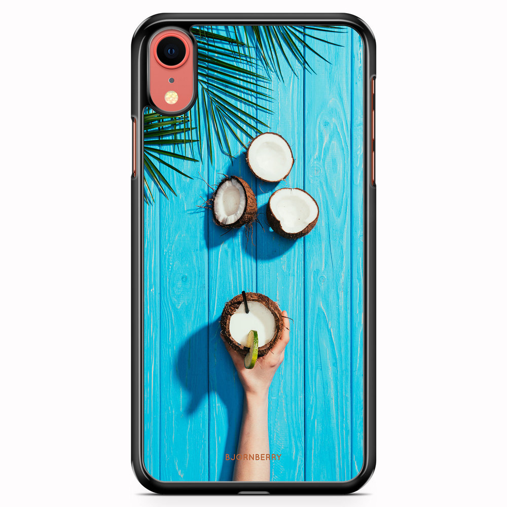 iPhone XR Case - Coconut Drink