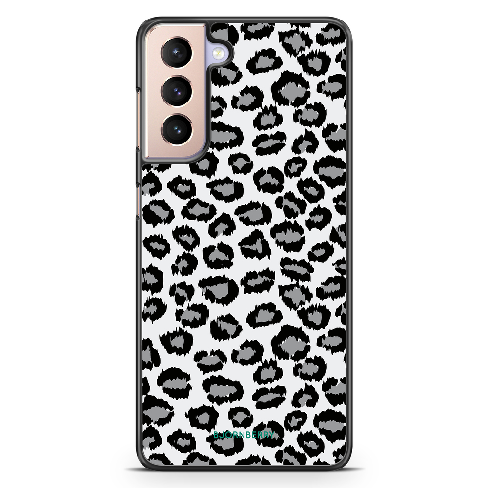 Samsung Galaxy S21 Case - Gray Leopard