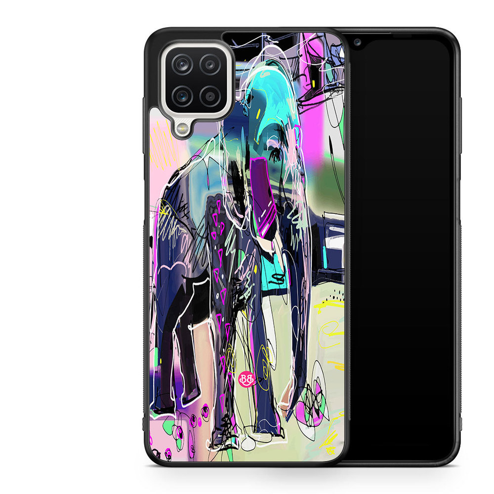 Samsung Galaxy A12 Case - Abstract Elephant