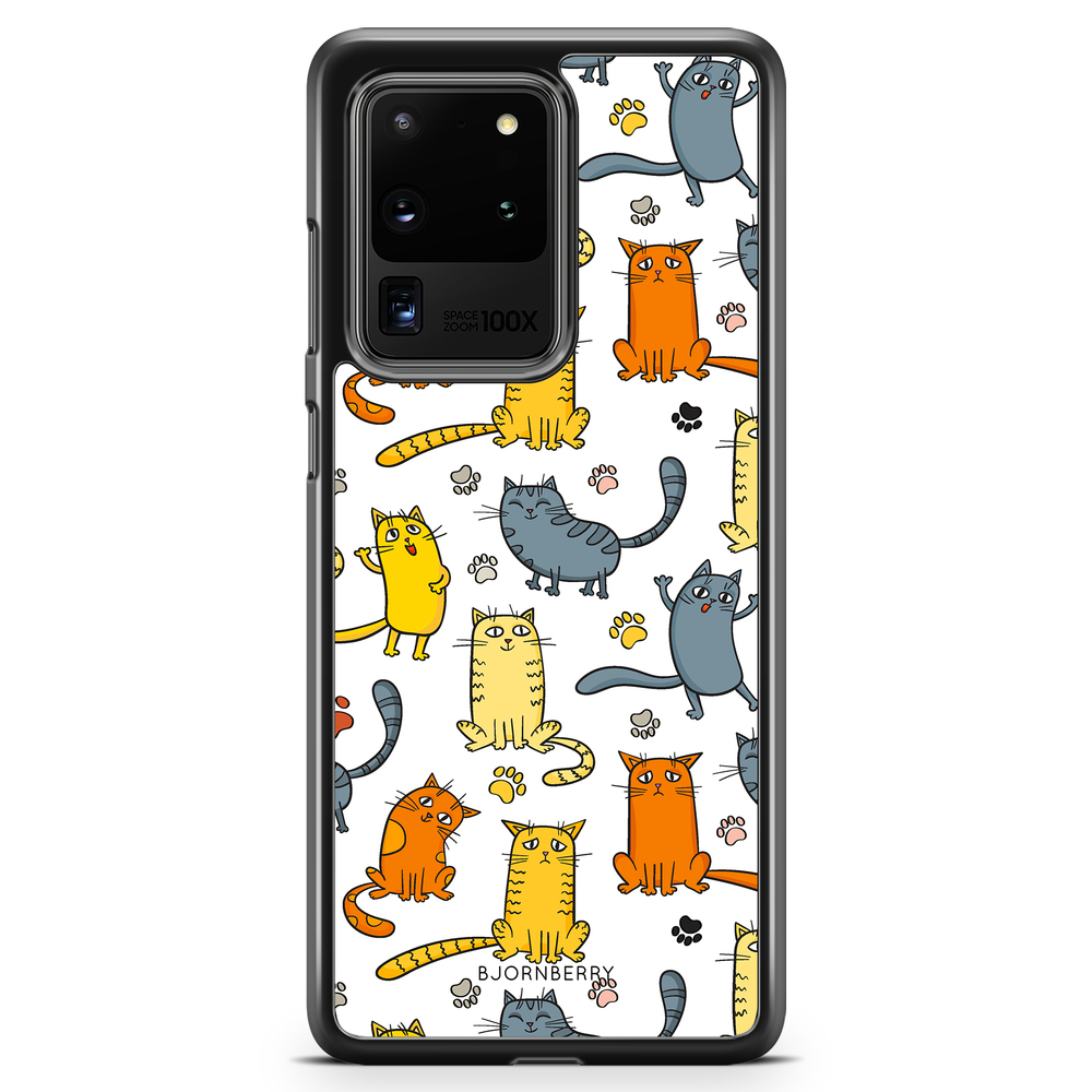 Samsung Galaxy S20 Ultra Case - Cat Pattern