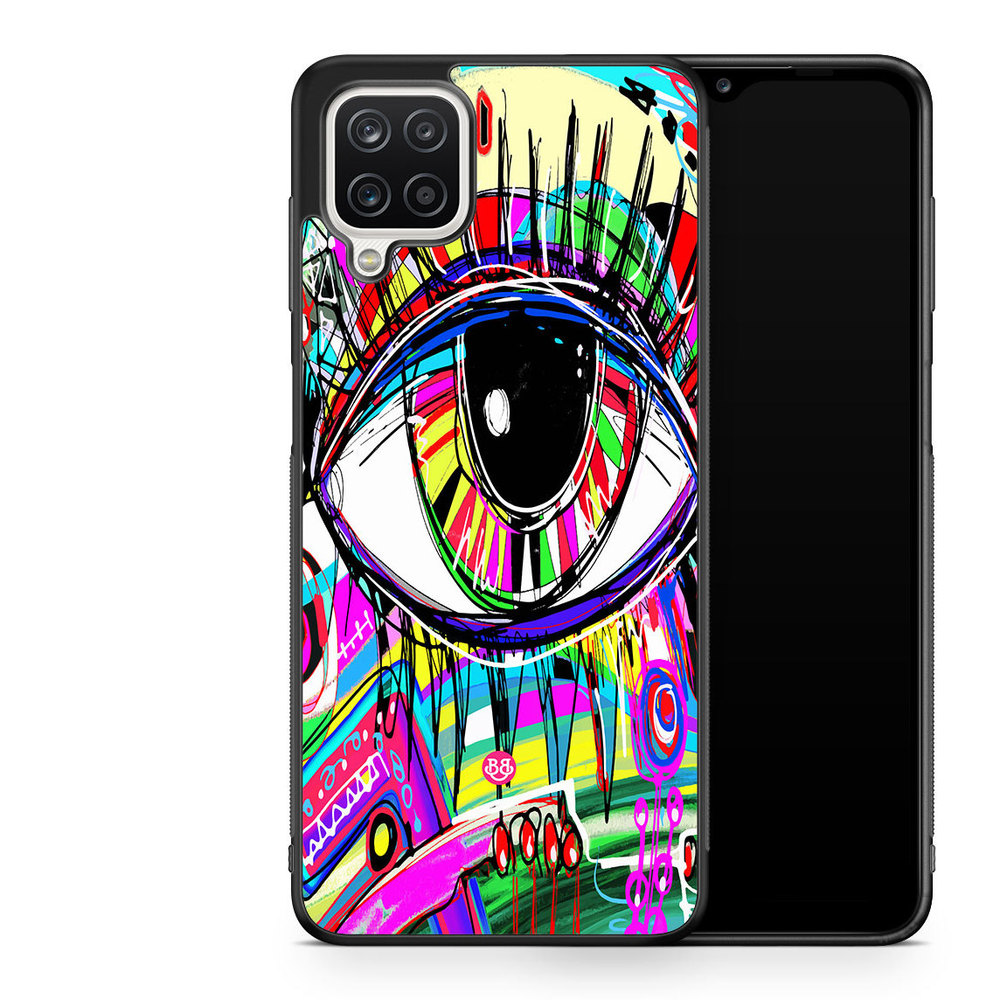 Samsung Galaxy A12 Case - Abstract Eye