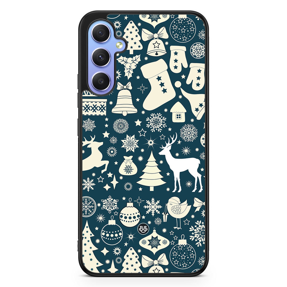Samsung Galaxy A34 5G Case - Reindeers & Spruces