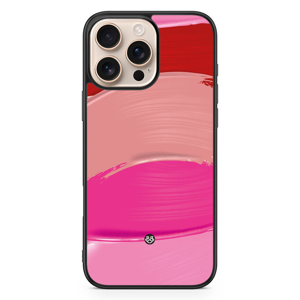 iPhone 16 Pro Max Case - Lipstick Smears