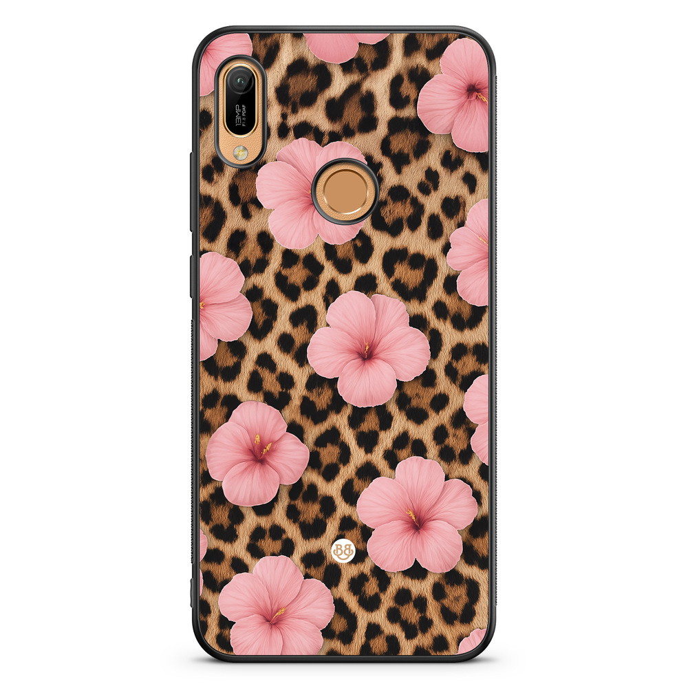 Huawei Y6 2019 Case - WILD BLOOM - Leopard Flower