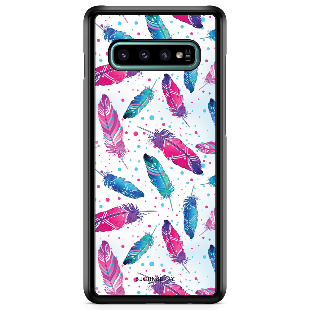 Samsung Galaxy S10 Case - Feathers