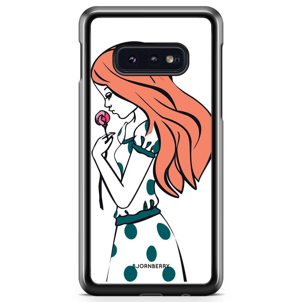 Samsung Galaxy S10e Case - Girl Rose