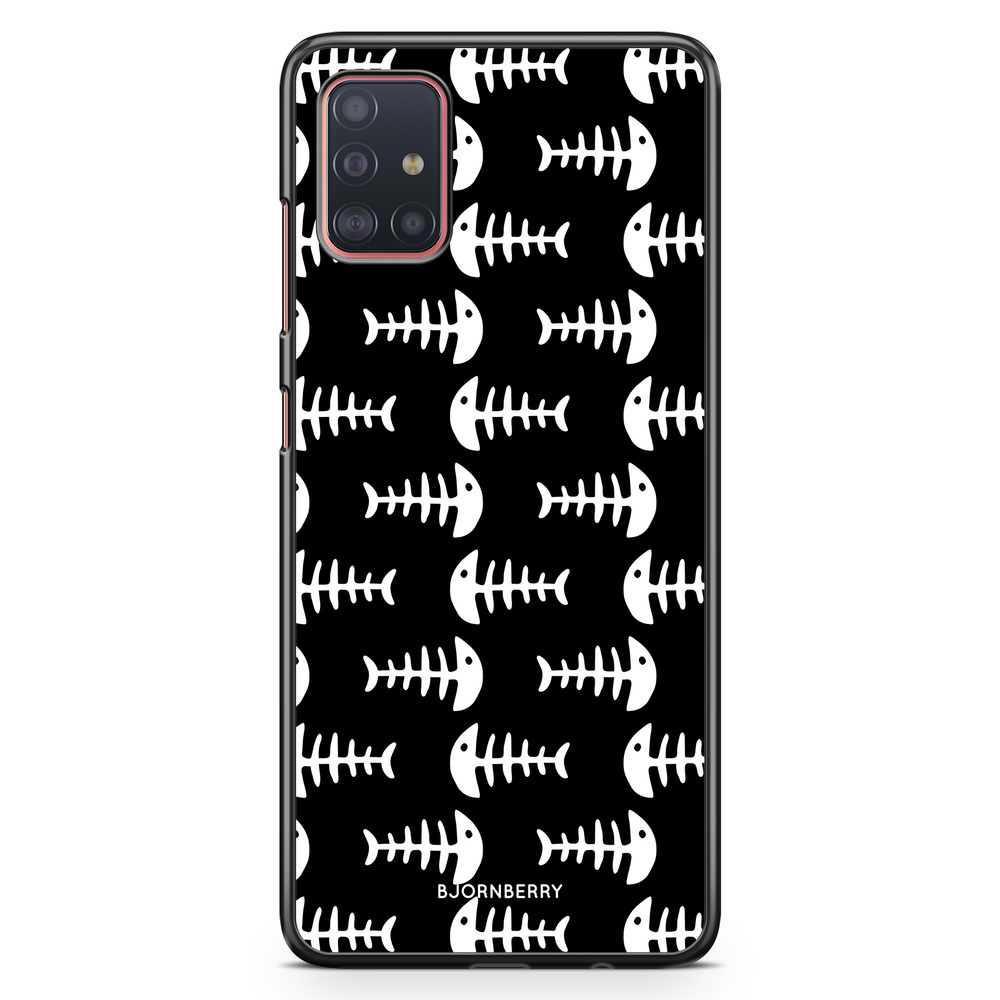 Samsung Galaxy A51 Case - Fish Skeleton