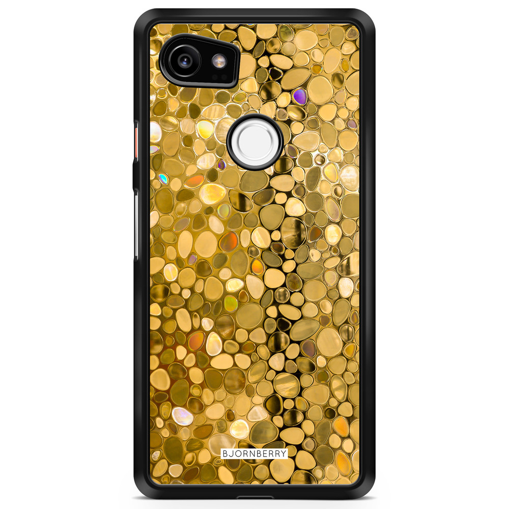 Google Pixel 2 XL Case - Stained Glass Gold