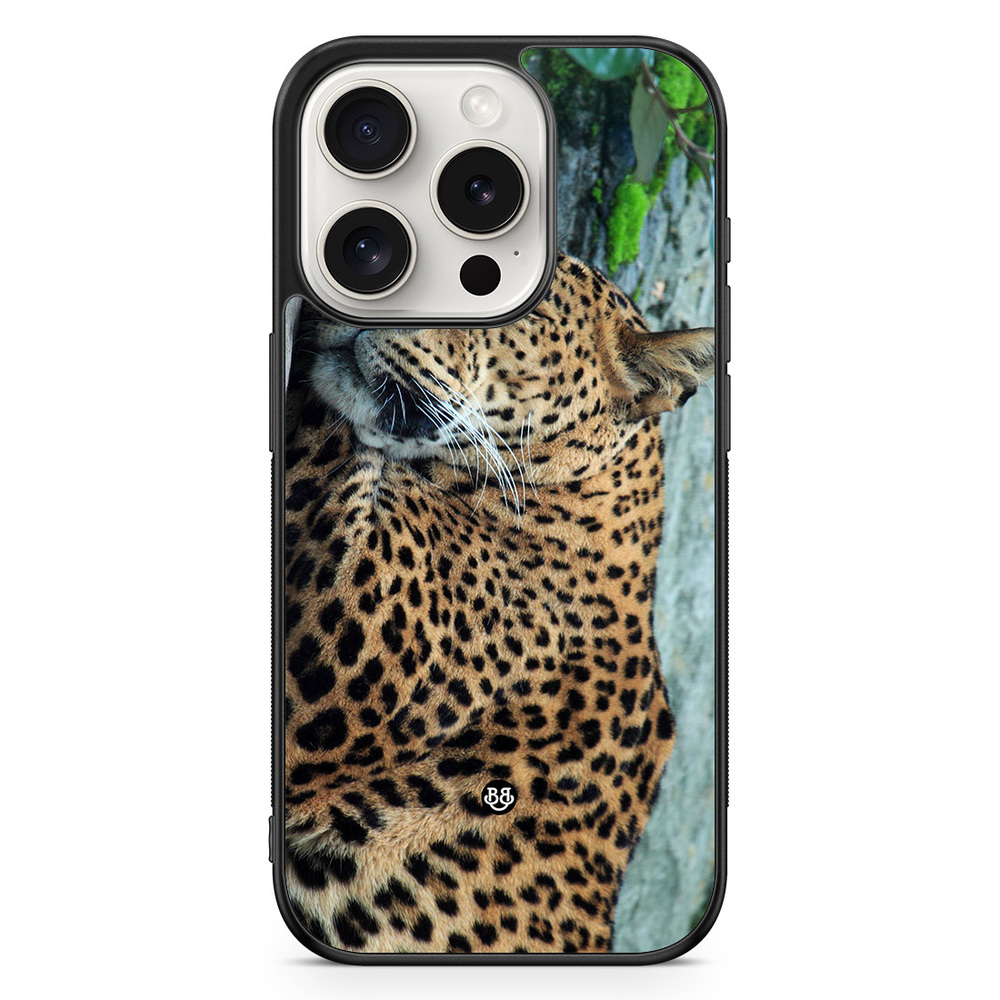 iPhone 15 Pro Case - Sleeping Leopard