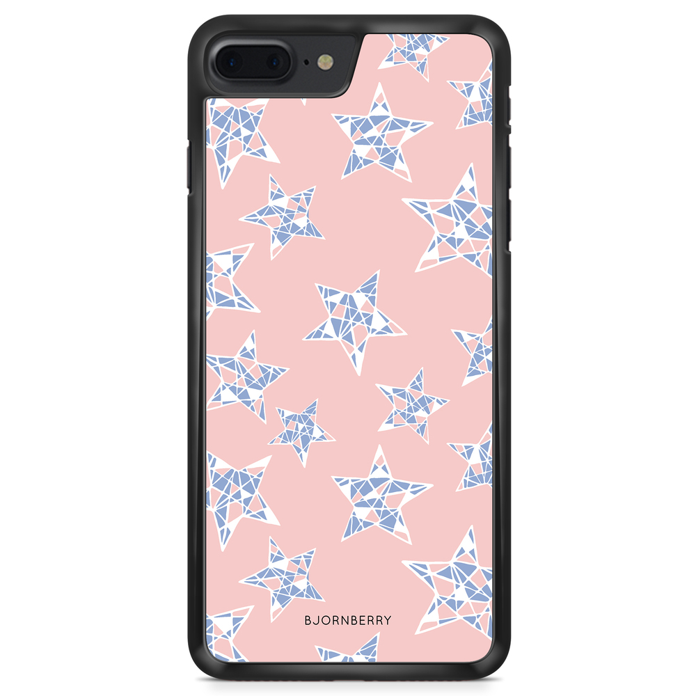 iPhone 8 Plus Case - Rose Quartz Stars