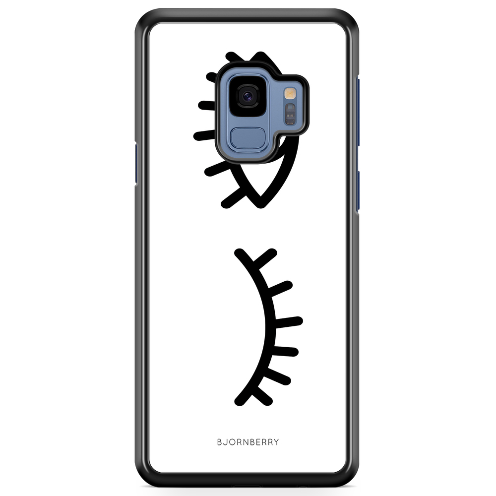 Samsung Galaxy S9 Case - Black Eyes