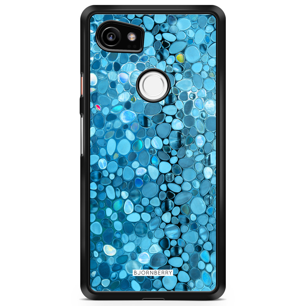 Google Pixel 2 XL Case - Stained Glass Blue