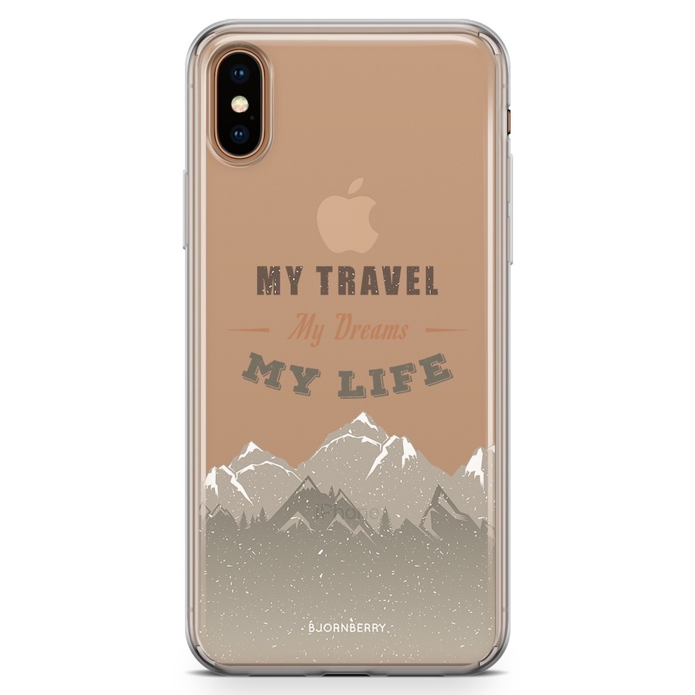 iPhone Xs Max Fashion Case - My Travels, My Life