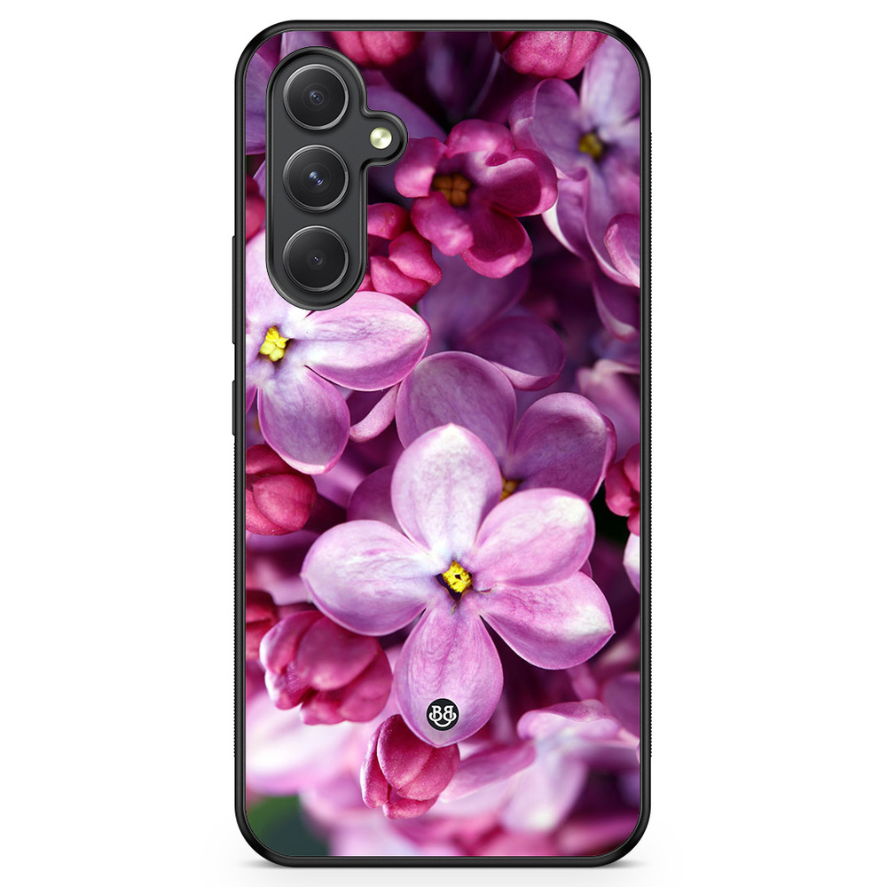 Samsung Galaxy A54 5G Case - Purple Spring Flower