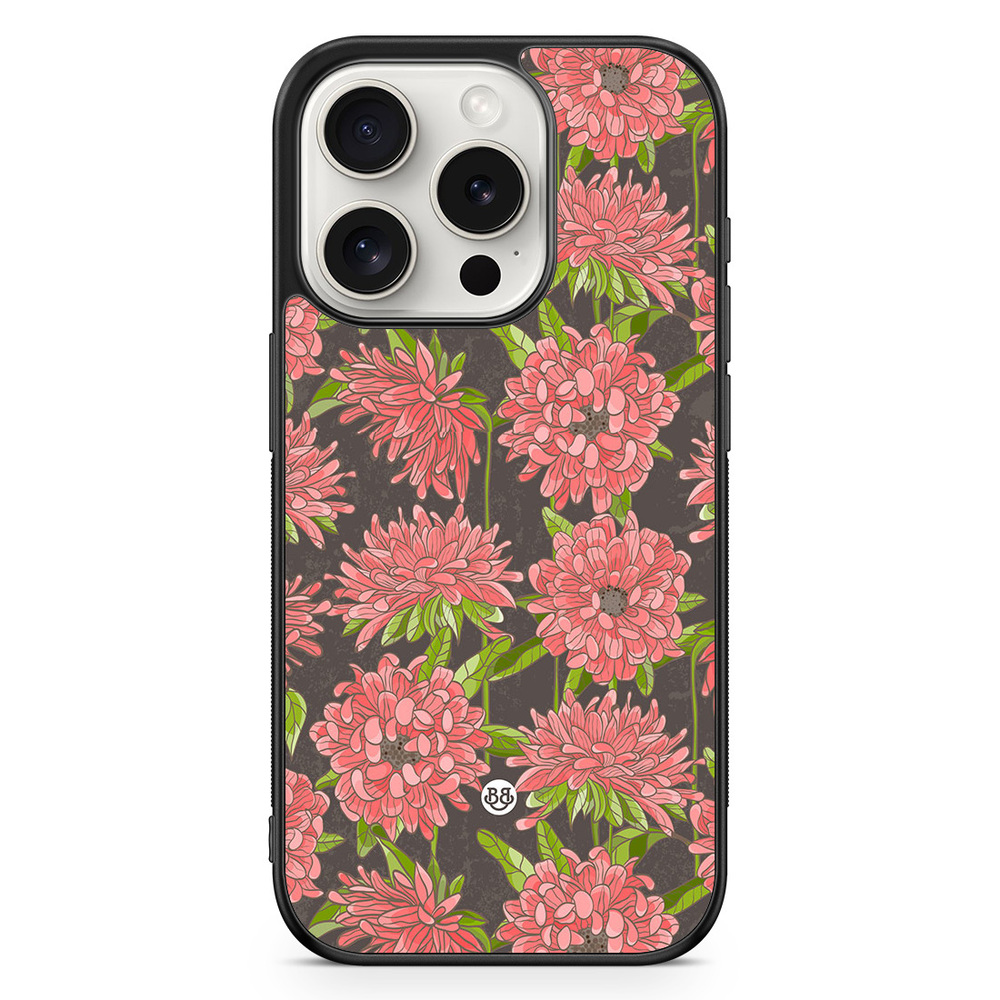 iPhone 15 Pro Case - Floral Pattern