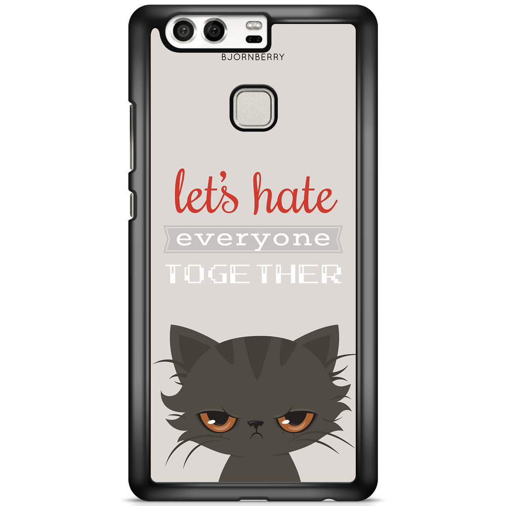 Huawei P9 Plus Case - Angry Cat