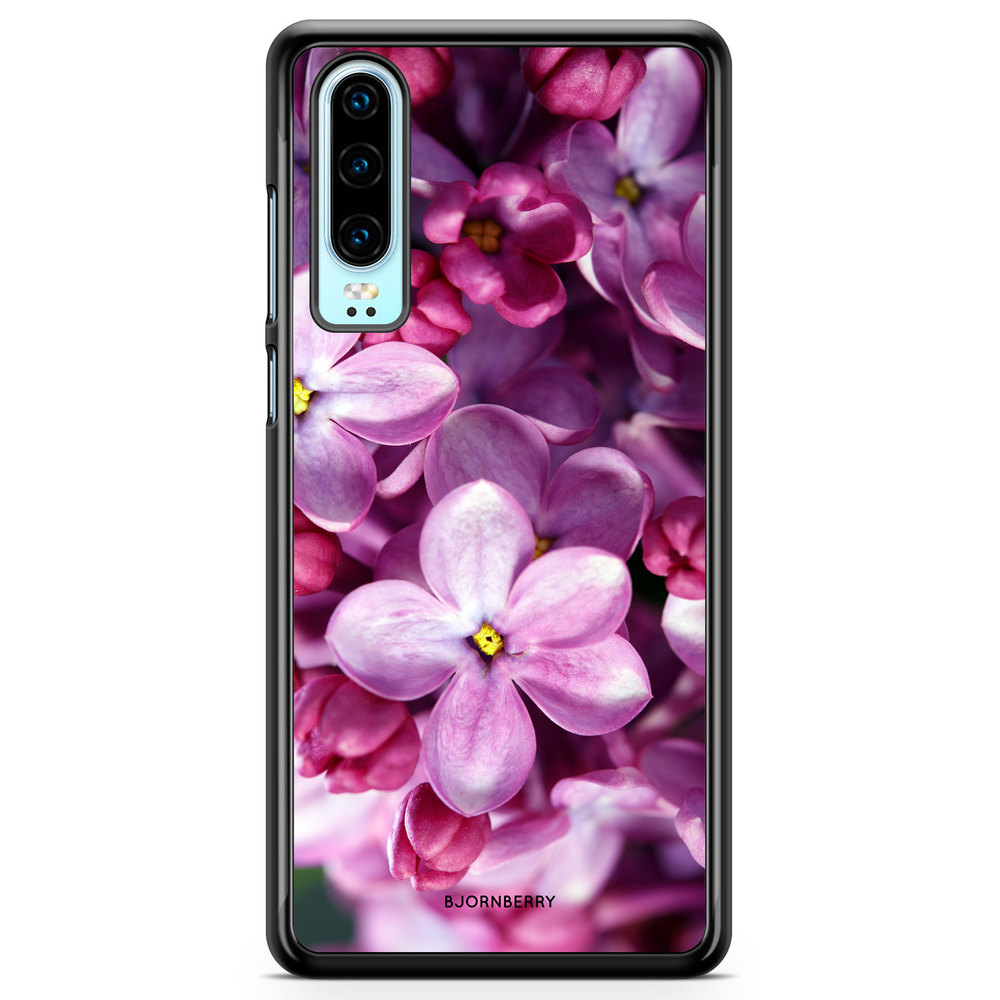 Huawei P30 Case - Purple Spring Flower