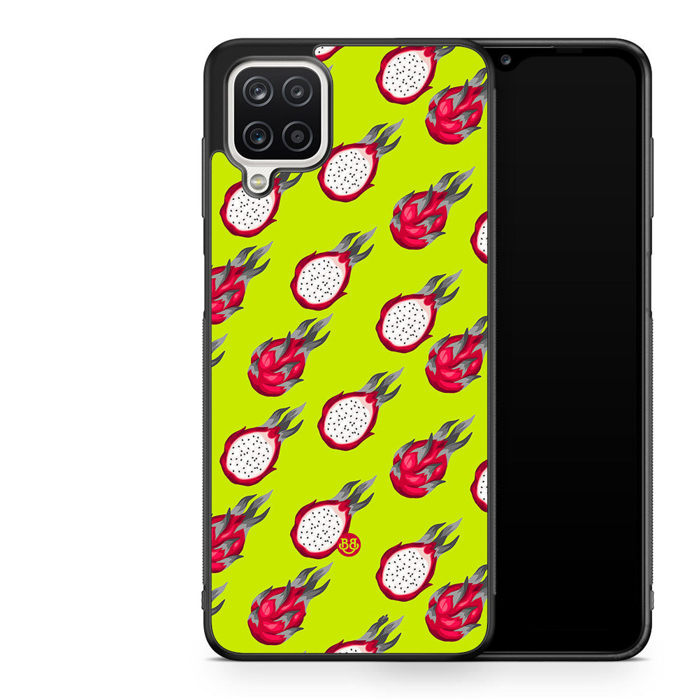 Samsung Galaxy A12 Case - Dragon fruits