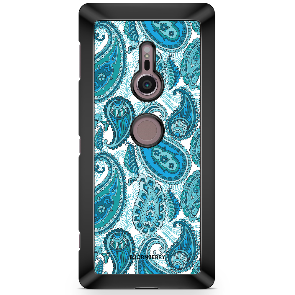 Sony Xperia XZ2 Case  - Blue Paisley