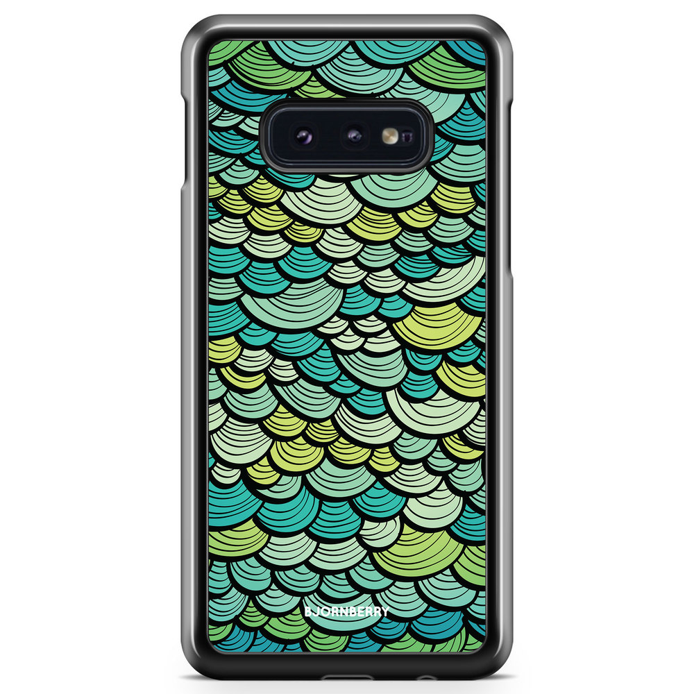 Samsung Galaxy S10e Case - Green Mermaid Scales