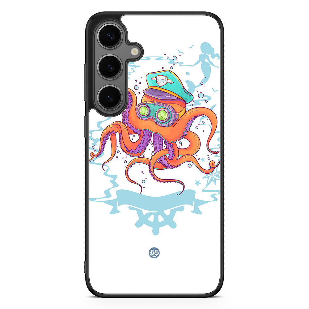Samsung Galaxy S24 Plus Case - Captain Octopus