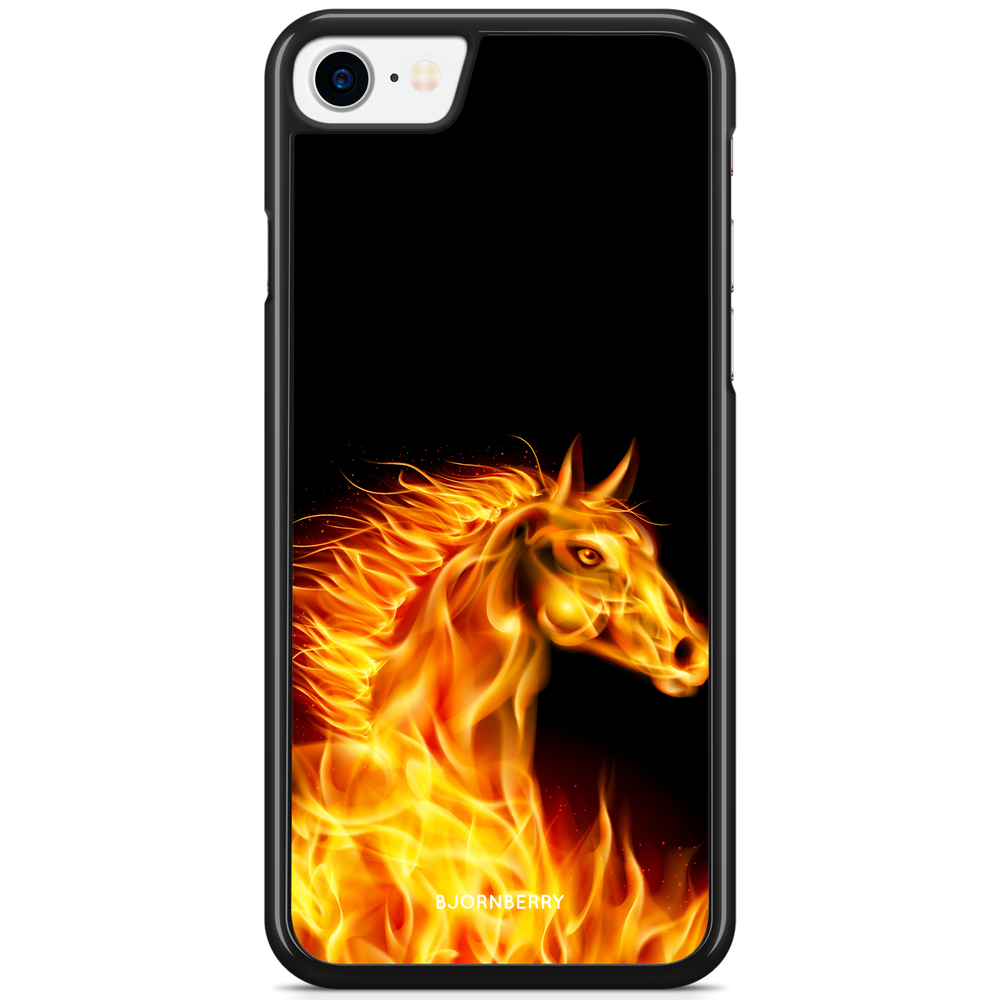 iPhone 8 / iPhone SE (2022/2020) Case - Flames Horse