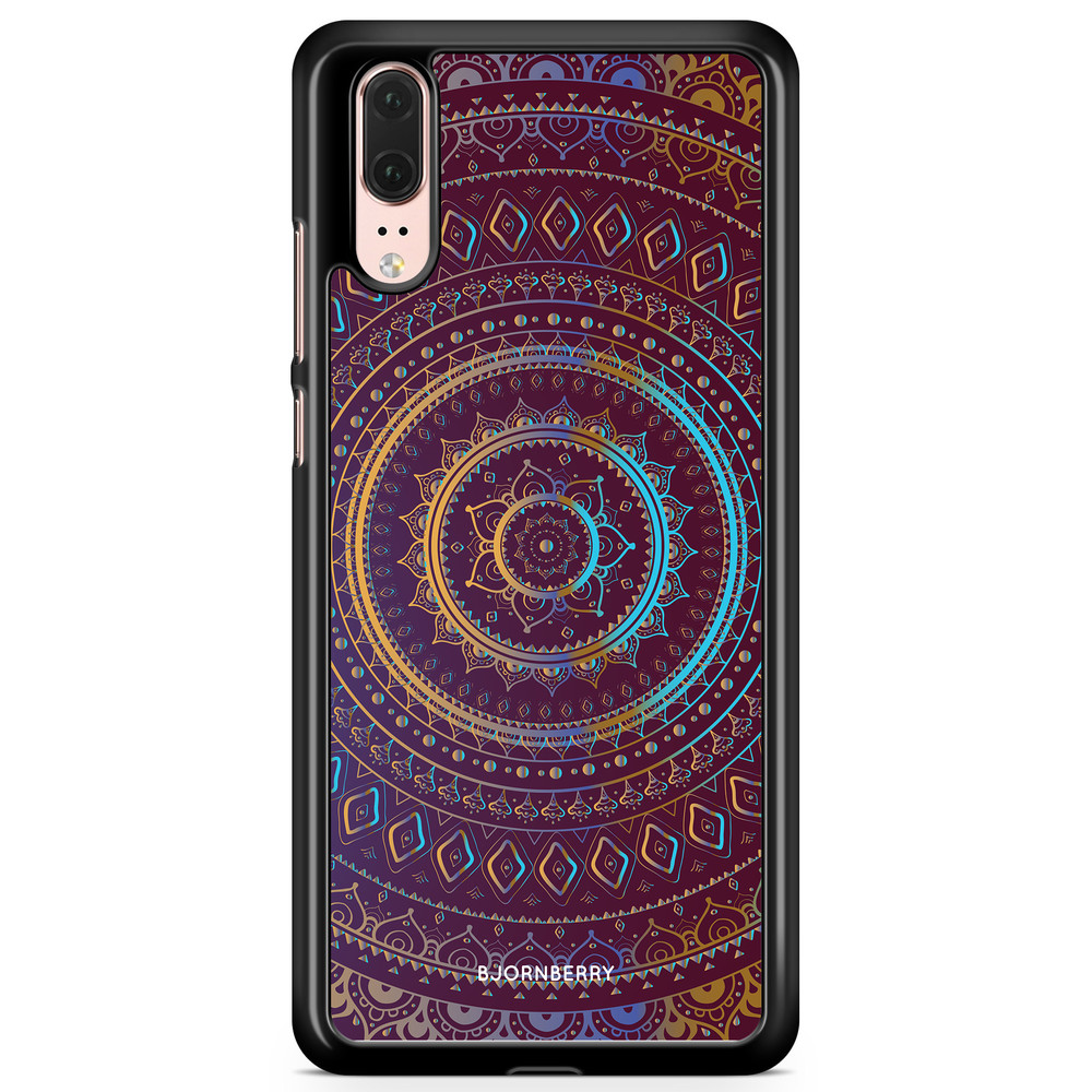 Huawei P20 Case - Purple Mandala