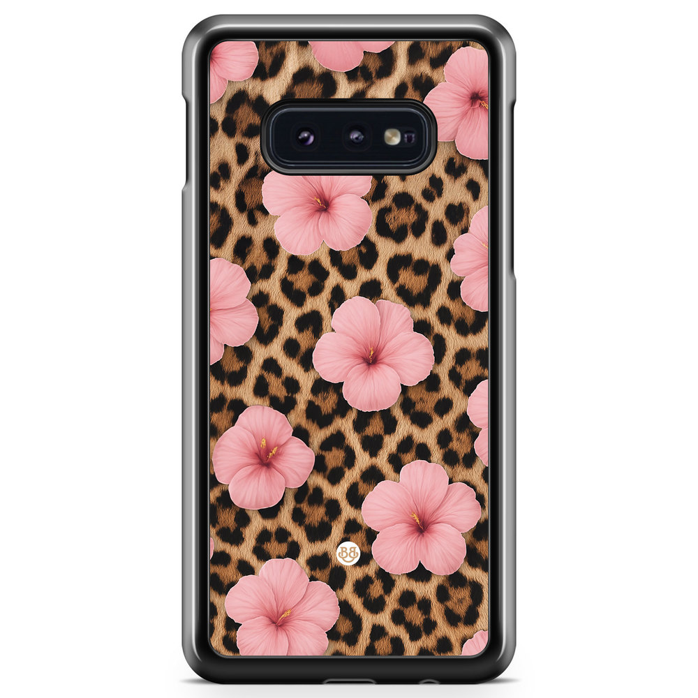 Samsung Galaxy S10e Case - WILD BLOOM - Leopard Flower