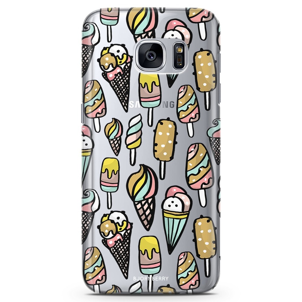 Samsung Galaxy S6 Edge TPU Case - Ice Cream