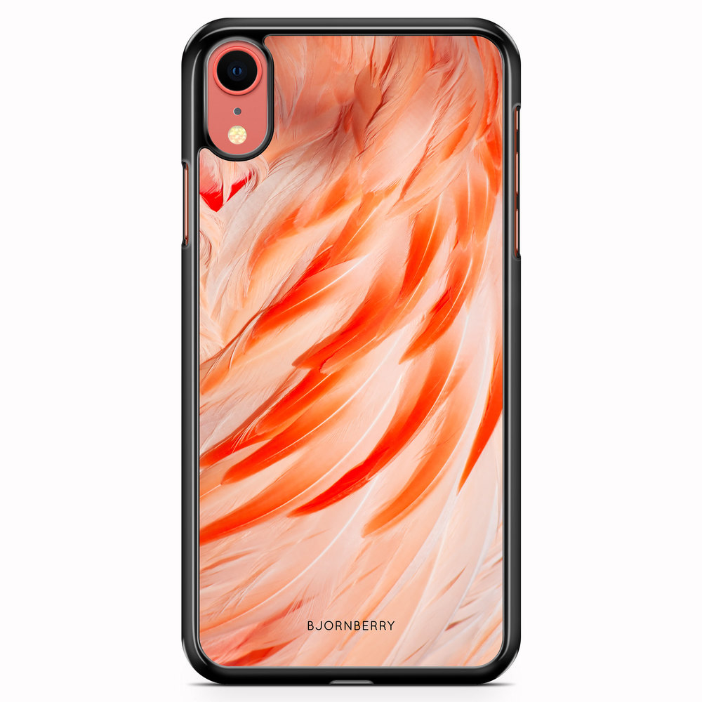 iPhone XR Case - Flamingo Feathers