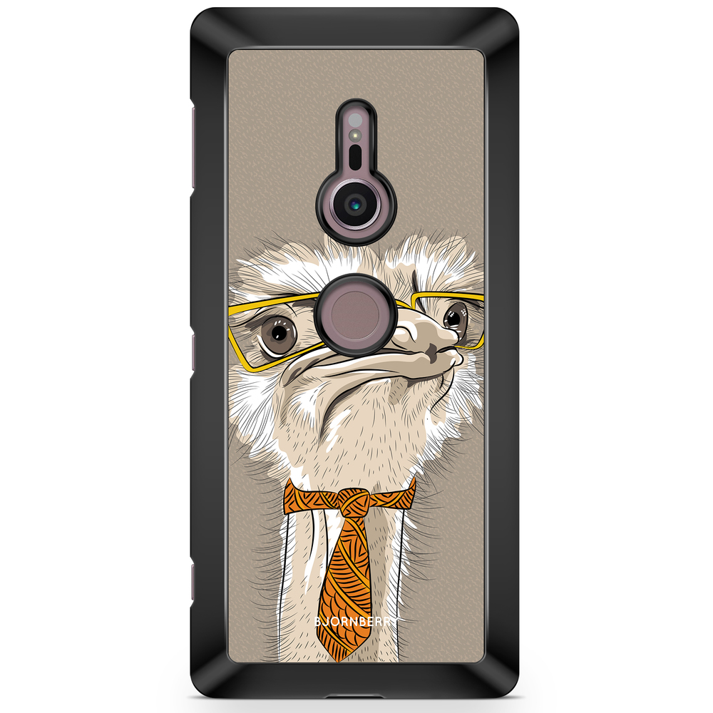 Sony Xperia XZ2 Case  - Hipster Ostrich