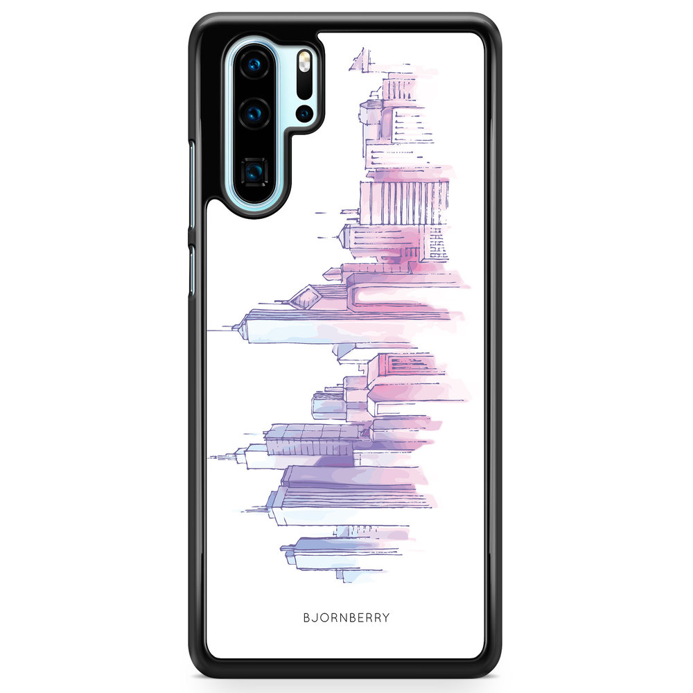 Huawei P30 Pro Case - Watercolor Skyline