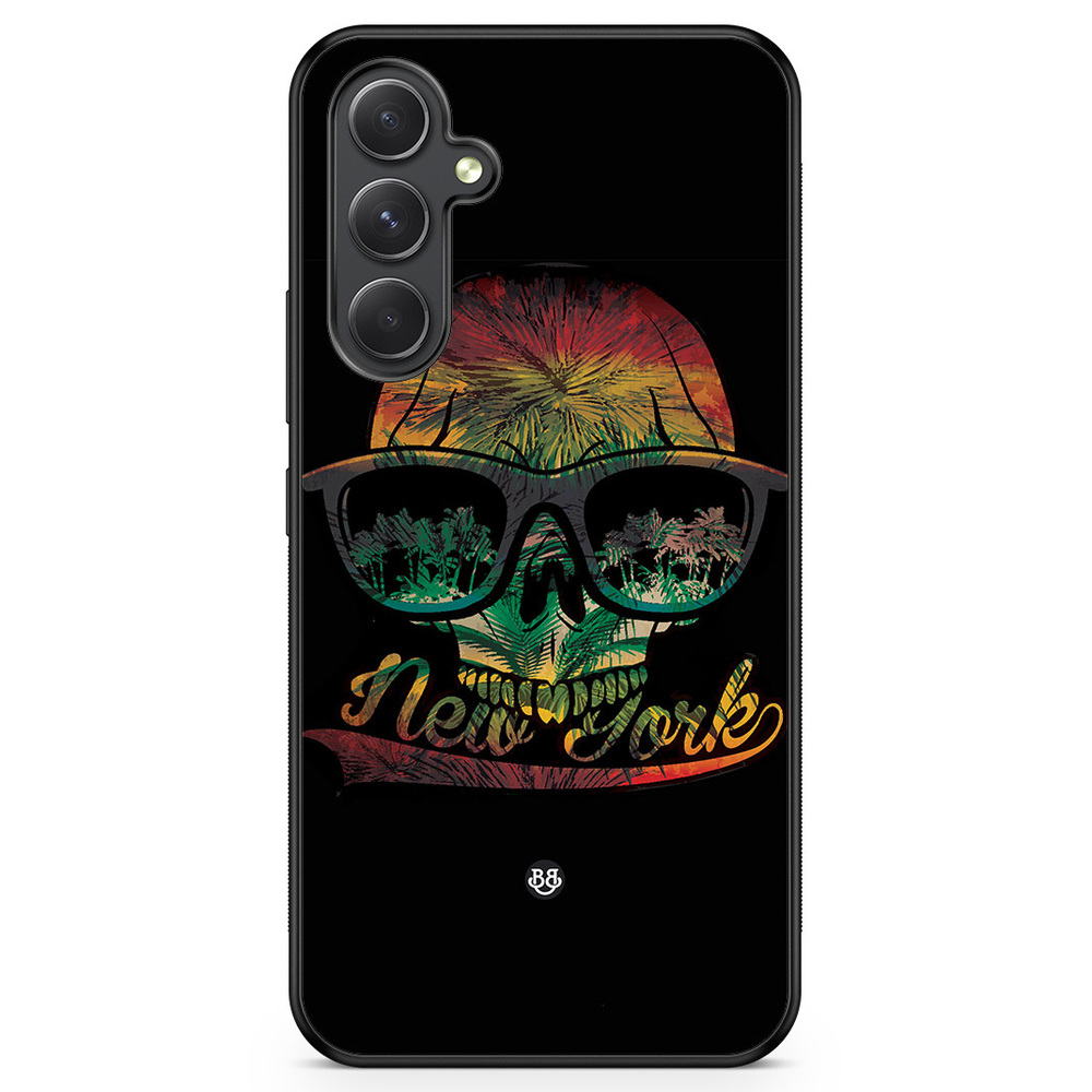 Samsung Galaxy A54 5G Case - New York Skull