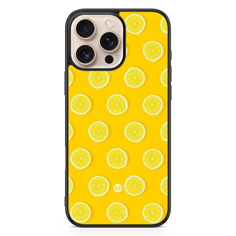 iPhone 16 Pro Max Case - Lemon Pattern