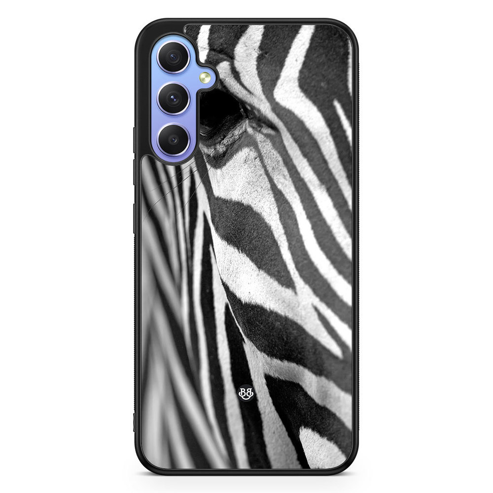 Samsung Galaxy A34 5G Case - Zebra Eye