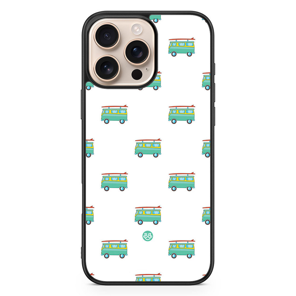 iPhone 16 Pro Max Case - Surfboard pattern