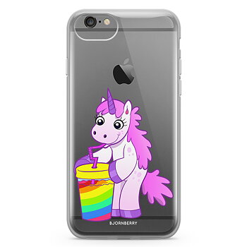 iPhone 6/6s Fashion Case - Drinking Unicorn