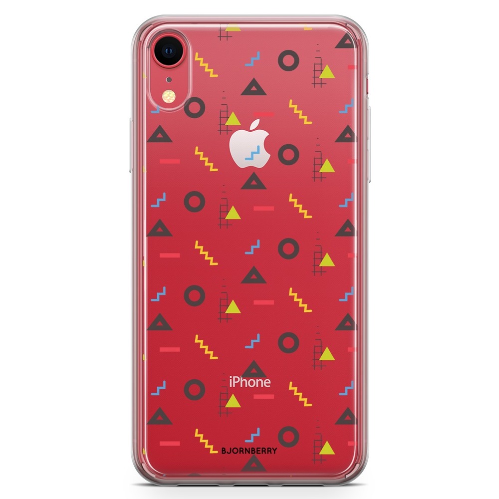 iPhone XR Fashion Case - 80s Pattern